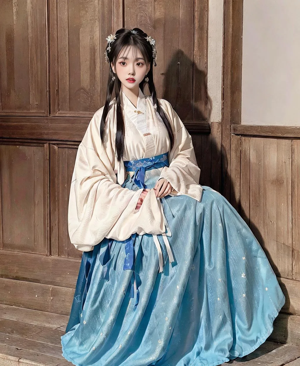 图片[6]_中国传统服装美轮美奂 【hanfu 汉服】 Lora 模型展示，附带AI绘画提示词_Qpipi