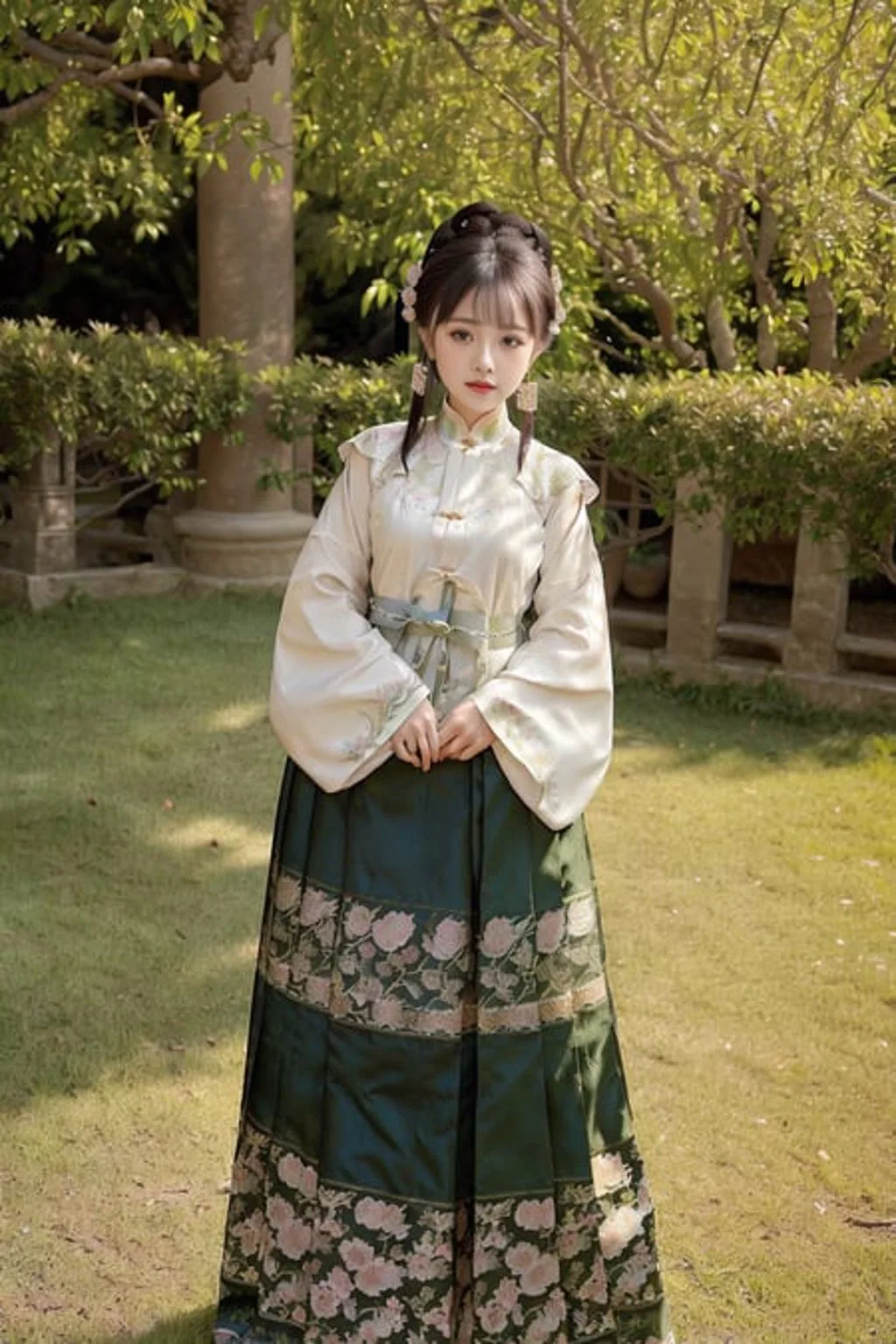 图片[7]_唐、宋、明中国传统服装 【hanfu 汉服】 Lora 模型展示，附带AI绘画提示词_Qpipi