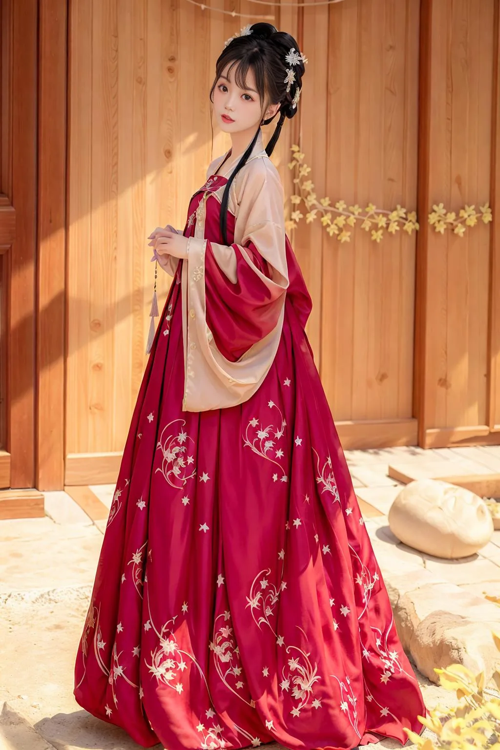图片[5]_中国传统服装美轮美奂 【hanfu 汉服】 Lora 模型展示，附带AI绘画提示词_Qpipi