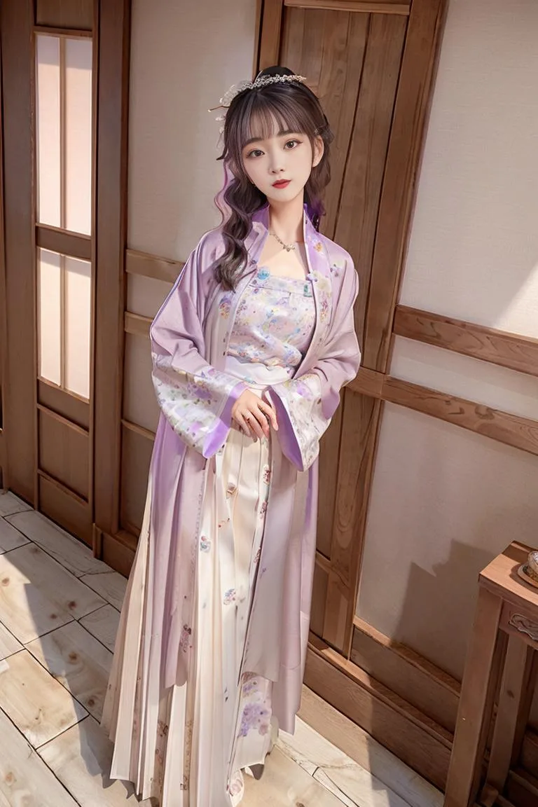 图片[2]_唐、宋、明中国传统服装 【hanfu 汉服】 Lora 模型展示，附带AI绘画提示词_Qpipi