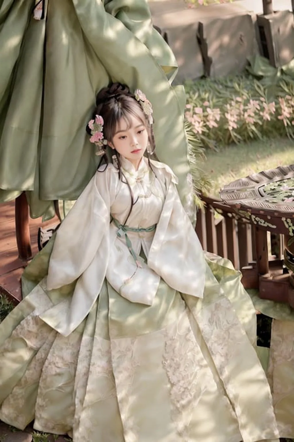 图片[10]_唐、宋、明中国传统服装 【hanfu 汉服】 Lora 模型展示，附带AI绘画提示词_Qpipi