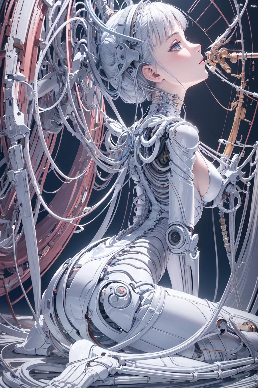 图片[2]_机械少女-血之殇：GhostMix 模型展示，附带AI绘画提示词_Qpipi