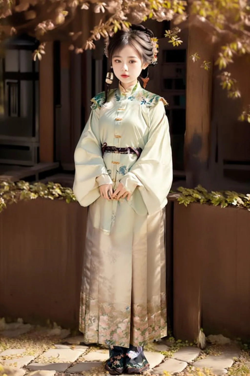 图片[8]_唐、宋、明中国传统服装 【hanfu 汉服】 Lora 模型展示，附带AI绘画提示词_Qpipi