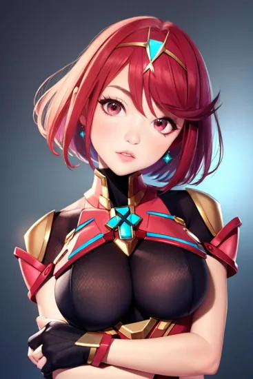 多种风格大融合的 Pyra Mythra Pneuma (Xenoblade) LoRA 展示，附带AI绘画提示词_Qpipi