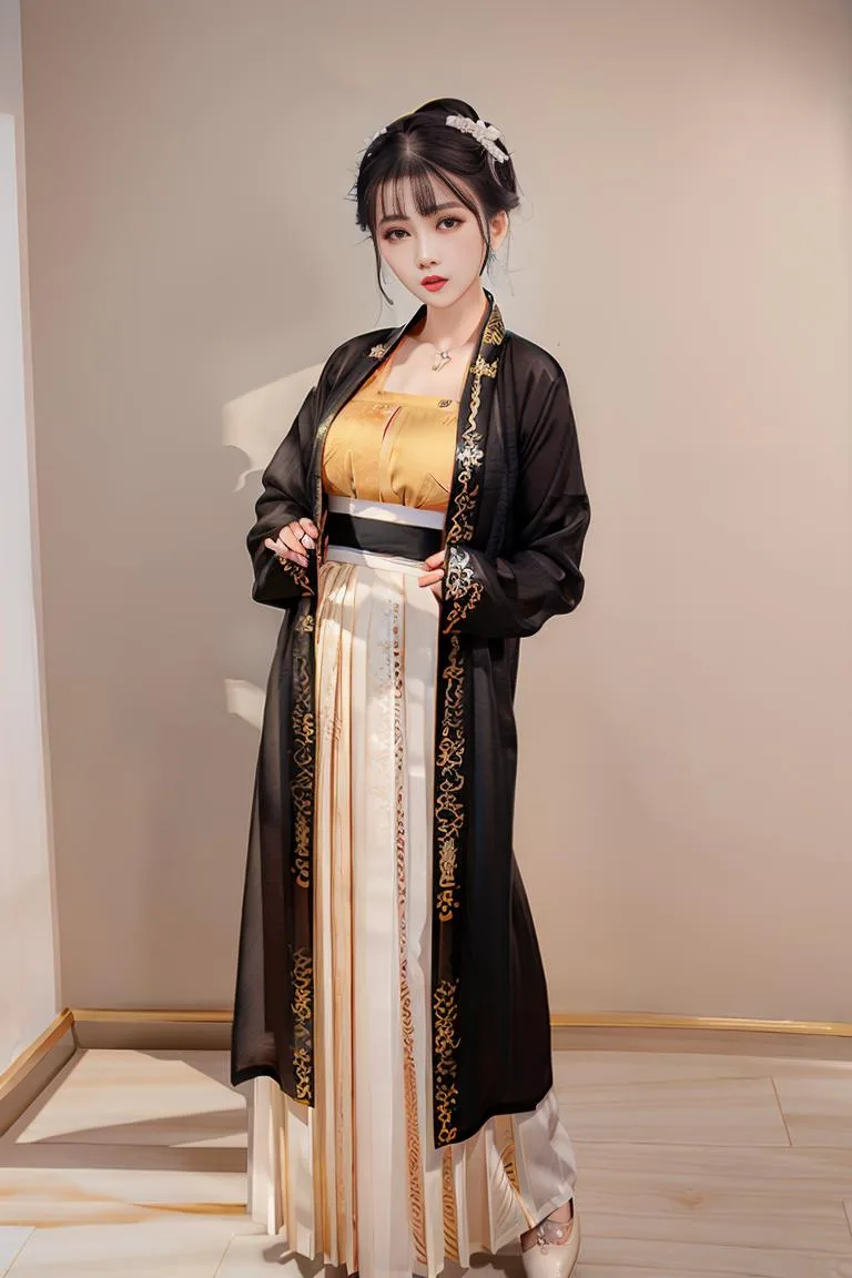 图片[3]_唐、宋、明中国传统服装 【hanfu 汉服】 Lora 模型展示，附带AI绘画提示词_Qpipi