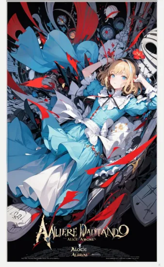 【第一场】鲜艳色彩和绘画感的角色插图 Ether Blu Mix AI绘图模型展示，附带AI绘画提示词_Qpipi