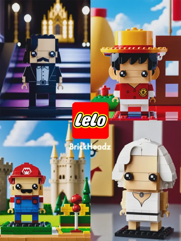图片[3]_LeLo LEGO LoRA，都变成乐高积木，乐高方头仔_Qpipi
