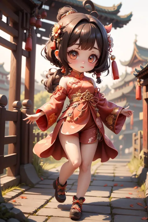 图片[5]_Q版国风萌玩 Chinese style cute doll Lora 展示，附带AI绘画提示词_Qpipi