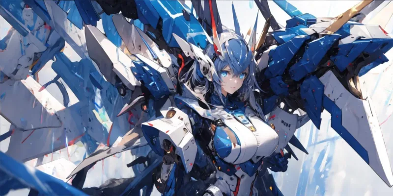 Gundam girl Lora，高达少女，机动少女_Qpipi