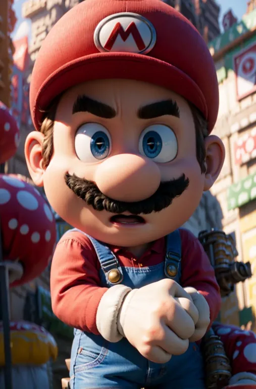 图片[1]_超级马里奥兄弟大电影模型 Super Mario The Movie LyCORIS 展示，附带AI绘画提示词_Qpipi