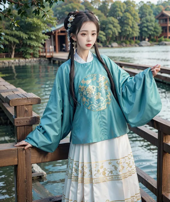 图片[3]_汉服明风 hanfu ming Lora 展示，附带AI绘画提示词_Qpipi