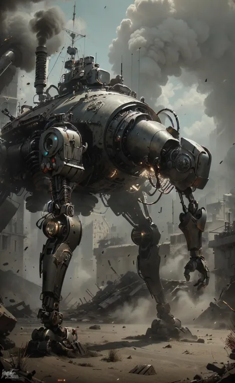 图片[5]_蒸汽朋克机械风格 SteamPunkMachinery Lora 展示，附带AI绘画提示词_Qpipi