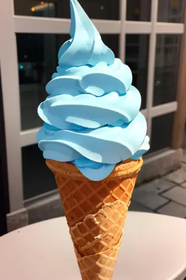 软软冰淇淋 Ice Cream Soft Serve Lora AI绘画作品展示_Qpipi