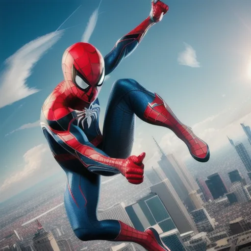 图片[8]_【Poses】13 Superhero Spiderman pose，13种蜘蛛侠姿势控制火柴人_Qpipi