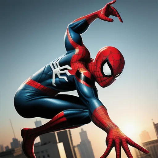 图片[12]_【Poses】13 Superhero Spiderman pose，13种蜘蛛侠姿势控制火柴人_Qpipi