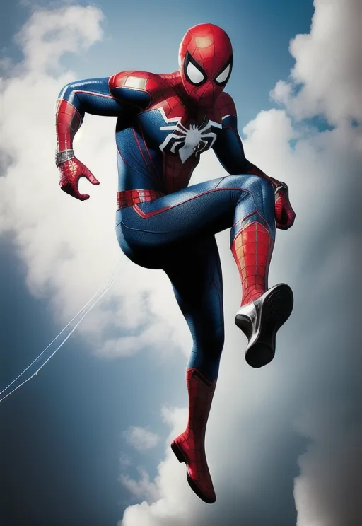 图片[9]_【Poses】13 Superhero Spiderman pose，13种蜘蛛侠姿势控制火柴人_Qpipi
