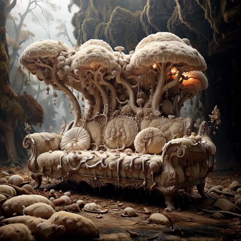 图片[1]_真菌入侵 Mid Mycelium Lora AI绘画作品展示_Qpipi