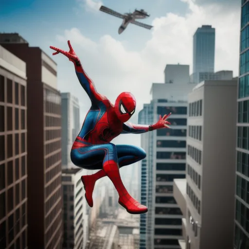 图片[6]_【Poses】13 Superhero Spiderman pose，13种蜘蛛侠姿势控制火柴人_Qpipi