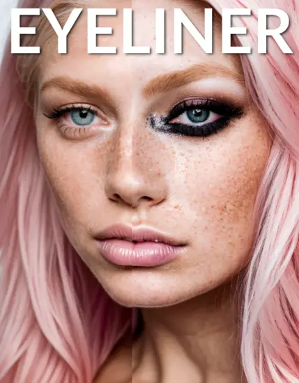 Eyeliner LoRA，眼线逐级调整_Qpipi