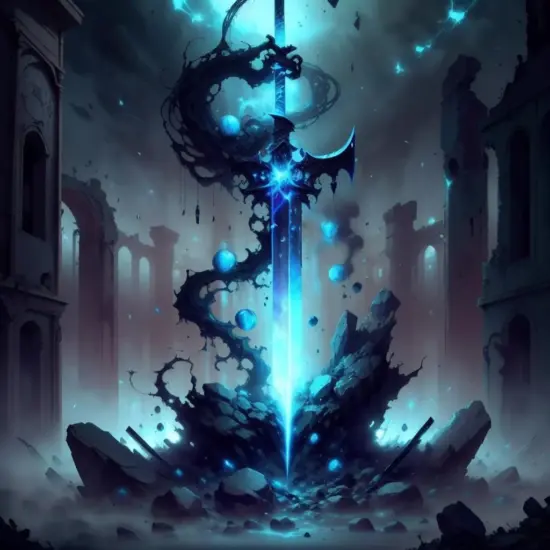 熵魔法，禁忌魔法书 Entropy Magic Grimoire Lora AI绘画作品_Qpipi