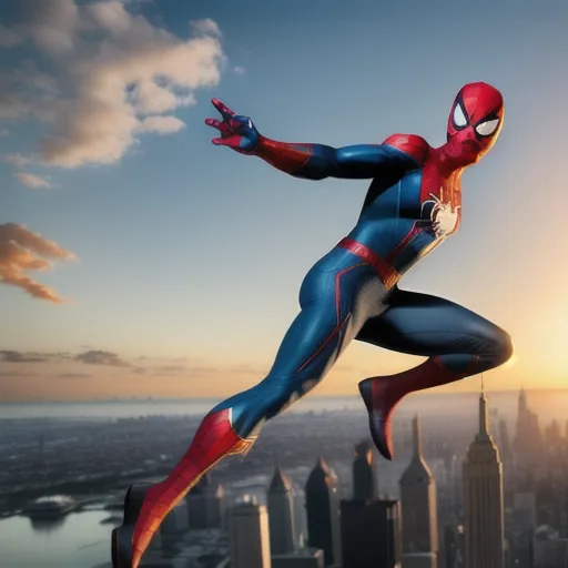 图片[7]_【Poses】13 Superhero Spiderman pose，13种蜘蛛侠姿势控制火柴人_Qpipi