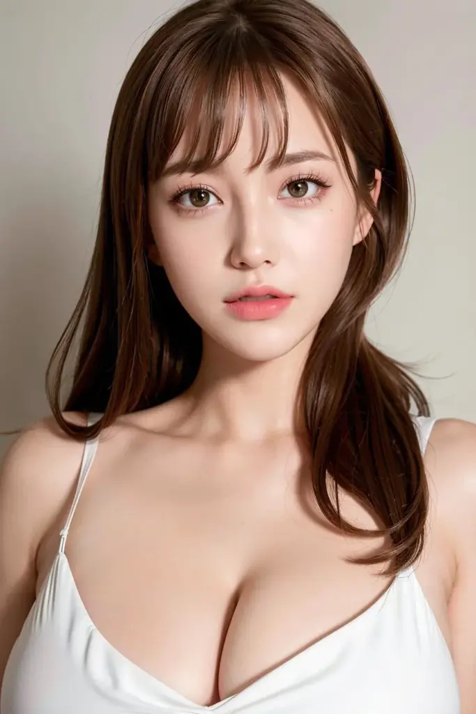 韩国娃娃脸模 KoreanDollLikeness Lora AI绘画作品_Qpipi