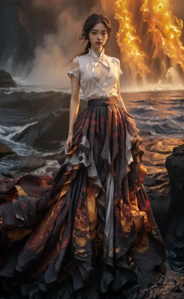 图片[3]_熔岩风格 Lava Dress Lora AI绘画作品_Qpipi