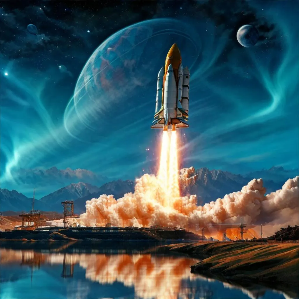 图片[3]_Rocket Startup & Rocket Sky Lora，火箭发射和火箭上天_Qpipi