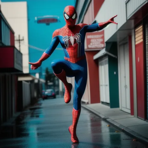 图片[1]_【Poses】13 Superhero Spiderman pose，13种蜘蛛侠姿势控制火柴人_Qpipi