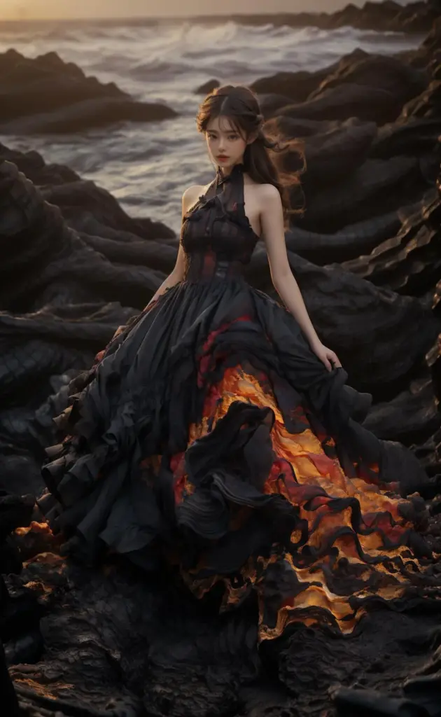 图片[3]_Lava Dress Lora，熔岩风格_Qpipi