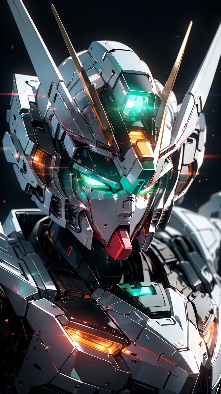 【v1】高达机甲模型 Gundam Mecha Lora AI绘画作品_Qpipi