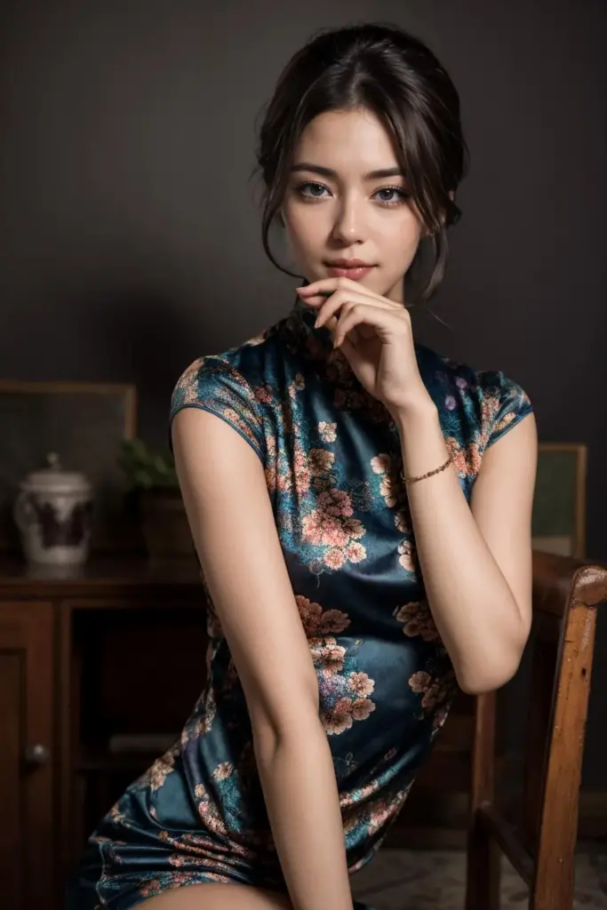 图片[4]_Suonxam QiPao Lora，融合现代元素的旗袍风格_Qpipi