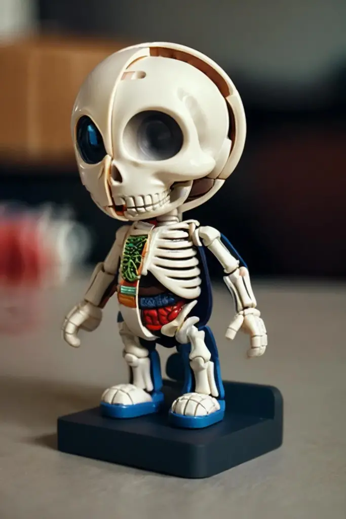 图片[4]_给所有生物做个骨骼 Skeleton Toy Lora  AI绘画作品展示_Qpipi
