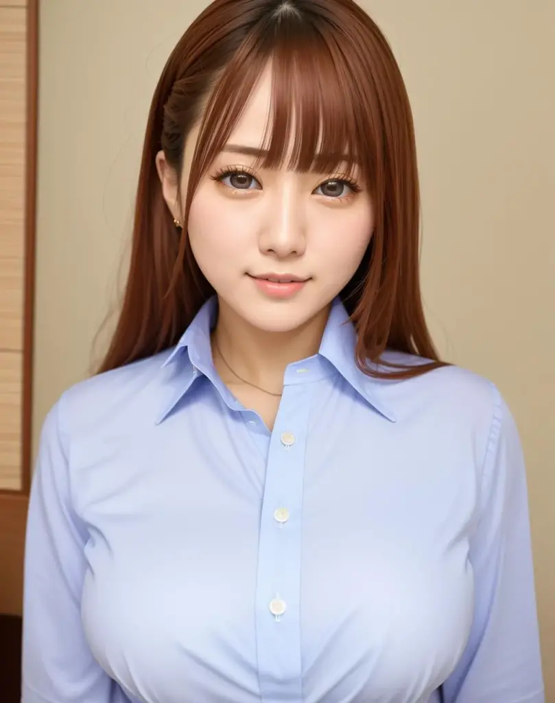 图片[2]_丰满的日本娃娃脸模 Busty Japanese Doll Lora AI绘画作品_Qpipi