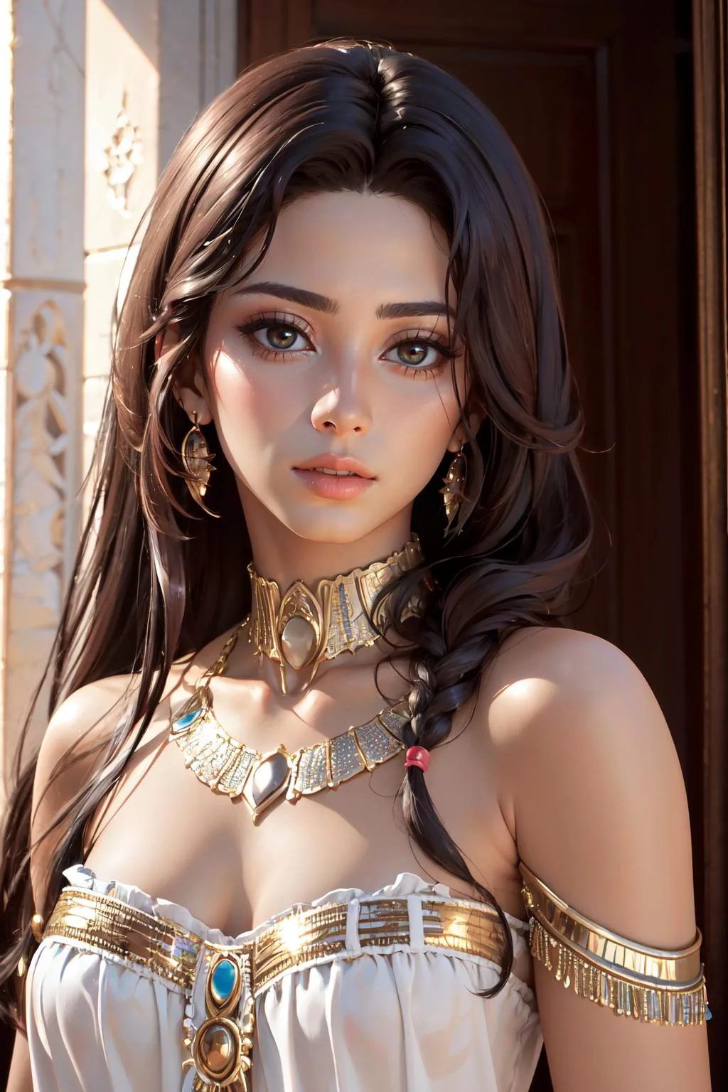 Egyptian Doll Likeness Lora，埃及娃娃肖像脸模_Qpipi