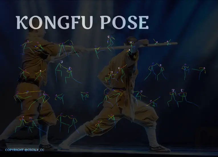 【Poses】18 KongFu 姿势，18种功夫姿势控制火柴人_Qpipi
