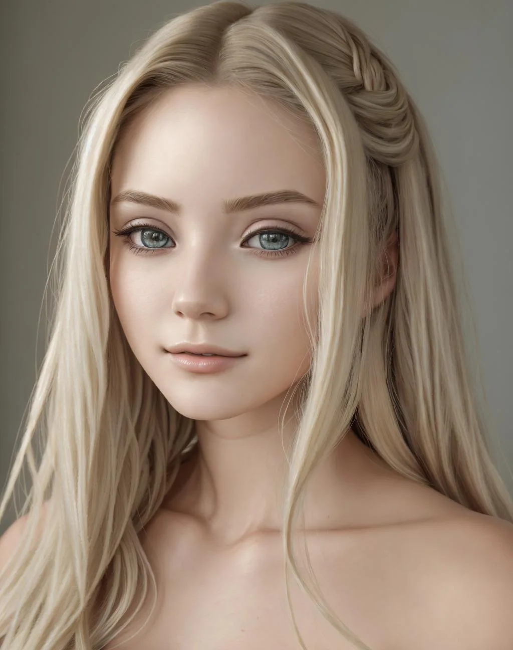 German Doll Likeness Lora，德国娃娃肖像脸模_Qpipi