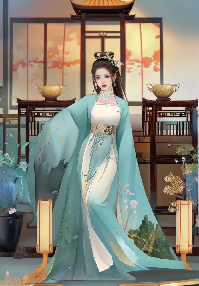 20231229073318297-00908-2084481729-a beautiful girl standing in front of ancient china house,little breasts,blurry background,_lora_媚眼如丝_0.7_,huge filesize,_lora_修