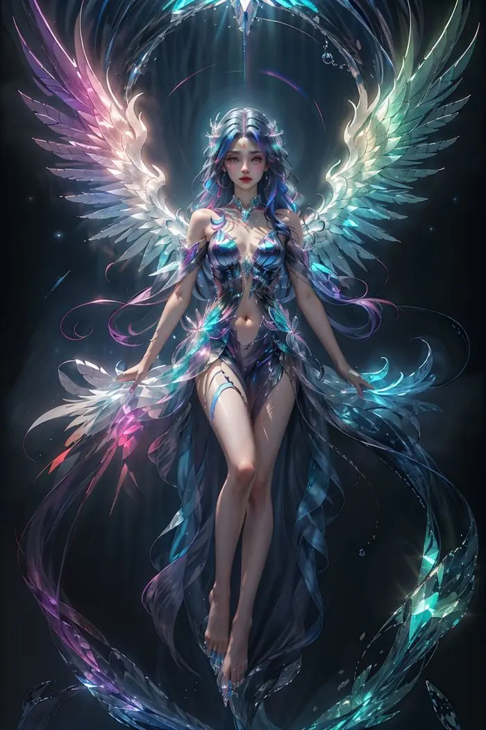 完美天使系列 Perfect realistic angel Lora AI绘画作品_Qpipi