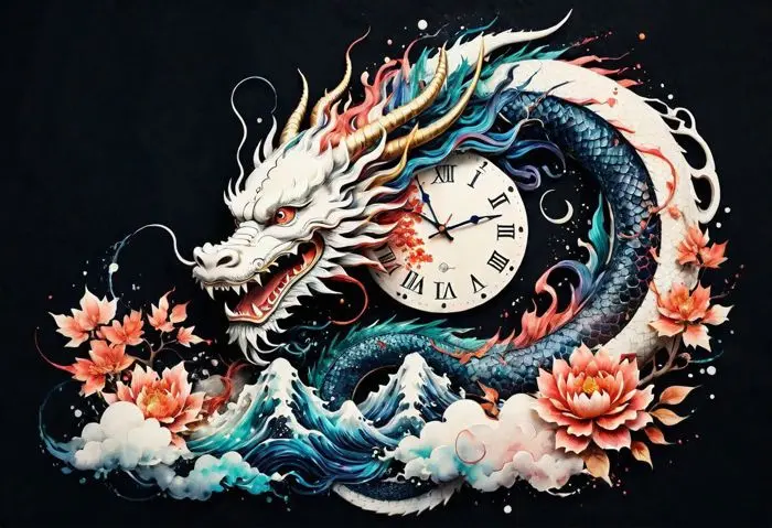 国风亚洲龙风格 Asian Dragons SDXL Lora AI绘画作品_Qpipi