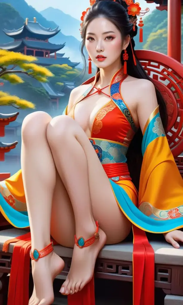 图片[5]_iNiverse Mix XL GuoFeng AI绘图模型，融合了国风汉服和亚洲人物优化