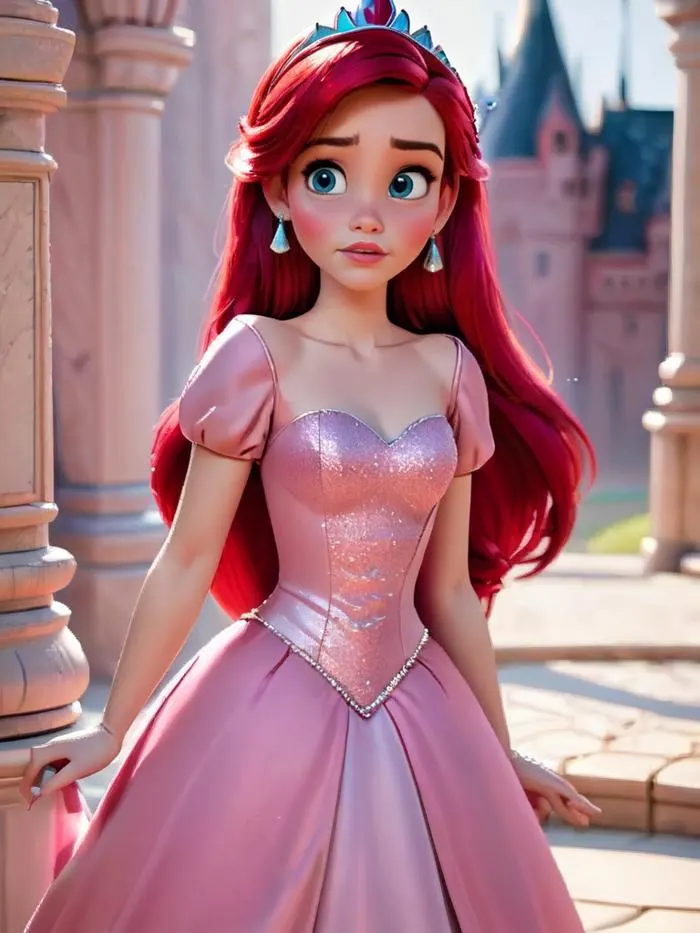 图片[4]_所有迪士尼公主模型 All Disney Princess XL LoRA AI绘画作品_Qpipi