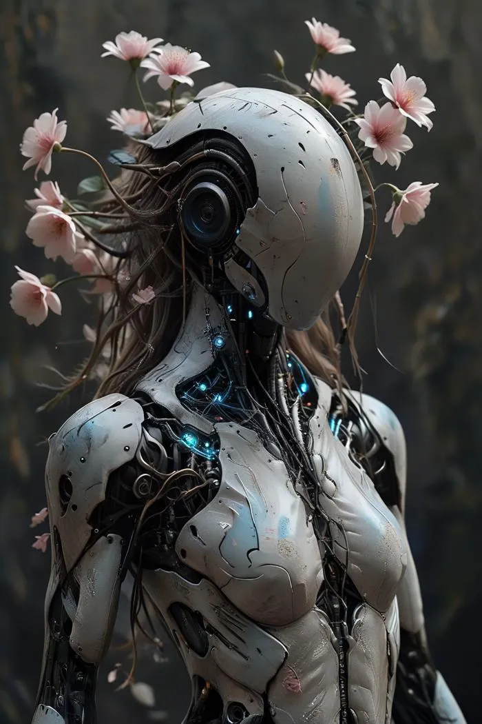 Faceless Cyborgs XL LoRA，无面的赛博机械人_Qpipi
