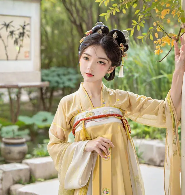 汉服唐风 HanFu Tang SDXL LoRA AI绘画作品_Qpipi