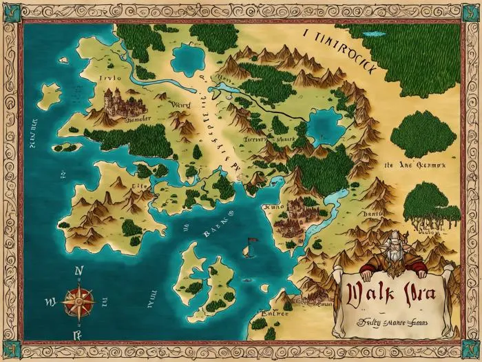 图片[9]_Fantasy Map SDXL Lora，奇幻地图风格全套_Qpipi