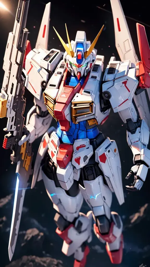 图片[2]_【v5.2新图】高达机甲模型 Gundam Mecha Lora AI绘画作品_Qpipi