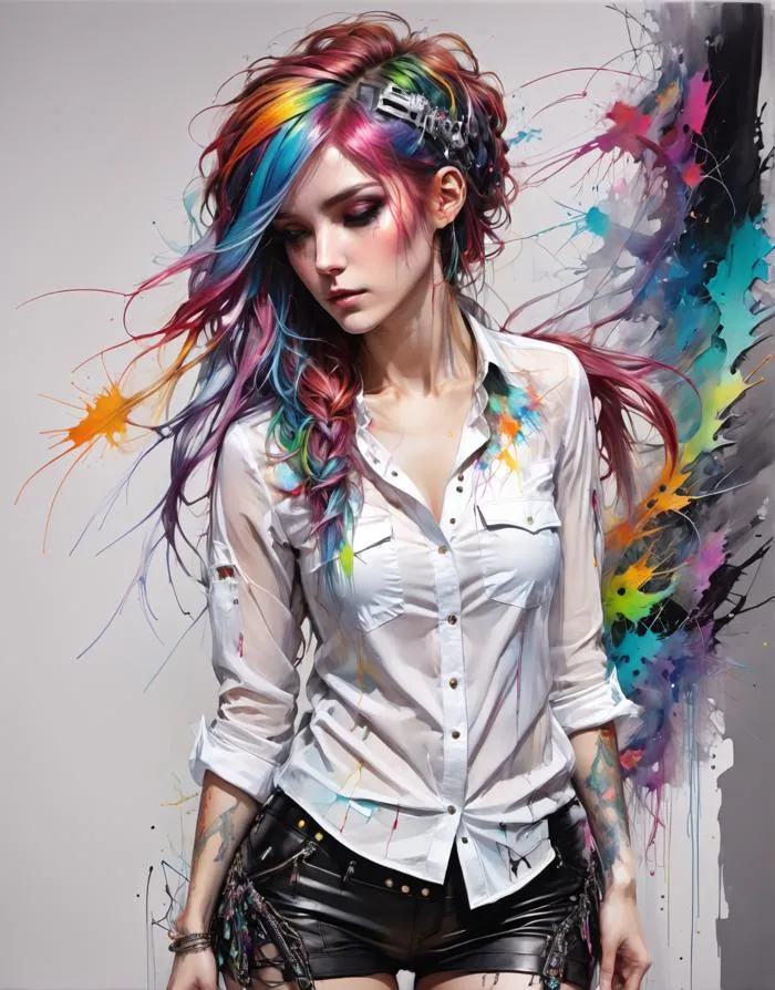 图片[1]_Carne Griffiths XL Style LoRa，Carne Griffiths抽象概念_Qpipi