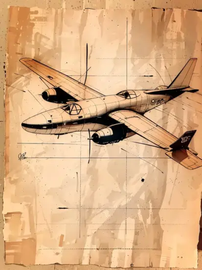 Vintage paper background Game prop Hand-drawn draft XL LoRA_Qpipi