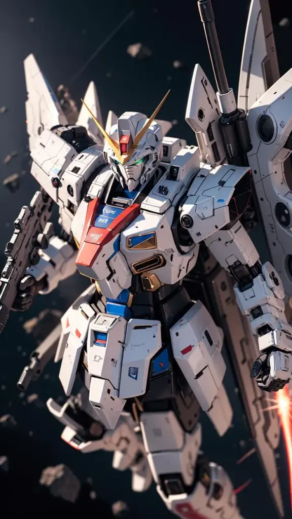 图片[1]_【v5.2新图】高达机甲模型 Gundam Mecha Lora AI绘画作品_Qpipi