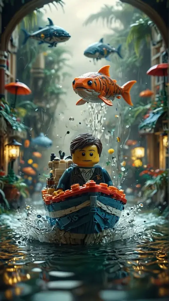 图片[1]_Lego Cinematic Lora XL，乐高电影效果_Qpipi